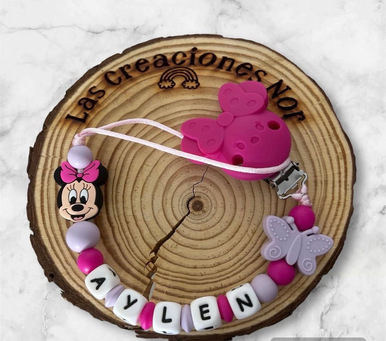 Chupetero Minnie - CREACIONESNOR