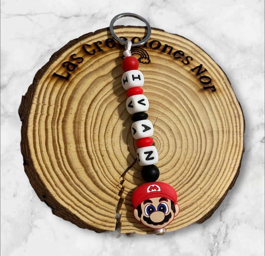 Llavero súper Mario - CREACIONESNOR